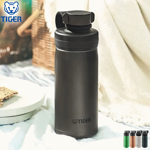Rakuten - 真空断熱炭酸ボトル 炭酸 水筒 タイガー TIGER ステンレスボトル 0.5L 保冷 アウトドア キャンプ フェス スポーツ MTAT050