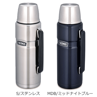 サーモス THERMOS ステンレスボトル 水筒 魔法瓶 保冷 保温 アウトドア ROB001