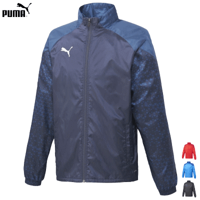 PUMA プーマ ウィンドブレーカー ジャケット TEAMCUP ウラトリコット ウーブンジャケット 男性用 メンズ 658812
