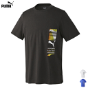 PUMA プーマ 半袖シャツ Tシャツ 半袖Tシャツ スポーツウェア グラフィック Tシャツ 男性用 メンズ 675647【1枚までメール便OK】