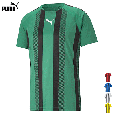 PUMA プーマ サッカー TEAMLIGA ストライプ ゲームシャツ キッズ ジュニア 子供用 705147
