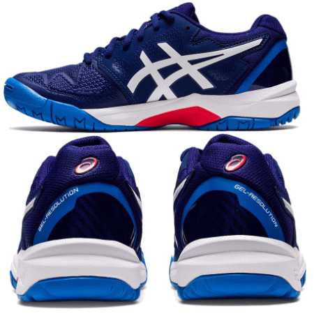 アシックス asics テニスシューズ GEL-RESOLUTION 8 GS ゲルレゾリューション 8 オールコート用 ジュニア 子供用 1044A018