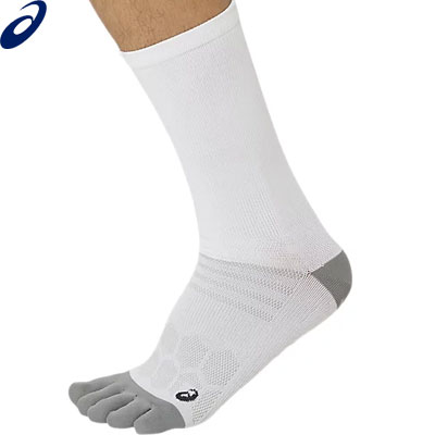 乐天商城 - asics アシックス 5本指グリップソックス サッカー フットボール 靴下 Thinタイプ 3103A054【1足までメール便OK】