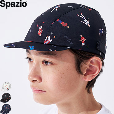 Rakuten - スパッツィオ サッカー フットサル レジェンド総柄 キャップ ジュニア キッズ 子供用 CP-0056 SPAZIO