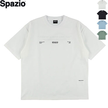 襯衫 - スパッツィオ SPAZIO サッカー フットサル 半袖シャツ 練習着 タイポグラフィオーバーサイズプラTシャツ GE-1148 ジュニア キッズ 子供用【1枚までメール便OK】