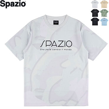 乐天商城 - スパッツィオ SPAZIO サッカー フットサル 半袖シャツ 練習着 ペイントプラシャツ ジュニア キッズ 子供用 GE-1153【1枚までメール便OK】