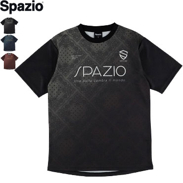 樂天商城 - スパッツィオ SPAZIO サッカー フットサル 半袖シャツ 練習着 ペイズリーグラデプラシャツ GE-1154 ジュニア キッズ 子供用【1枚までメール便OK】