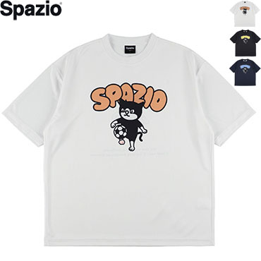 乐天商城 - スパッツィオ SPAZIO サッカー フットサル 半袖シャツ 練習着 PIPPOリフティングオーバーサイズプラTシャツ ジュニア キッズ 子供用 GE-1172【1枚までメール便OK】