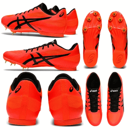 21春夏新色 Hyper Md 陸上 Asics アシックス スパイク 1500ｍまでの中距離 陸上 7 7 スパイク 跳躍種目 1093a0 ソフトテニス館