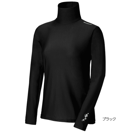 DUNLOP ダンロップ UVカット アンダーウェア（長袖ハイネック）インナーシャツ ソフトテニス ウェア［TAC8301W］[レディース：女性用]【1枚までメール便OK】