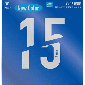VICTAS ヴィクタス 卓球 カラーラバー V＞15 Extra エキストラブルー テンション系 裏ソフト 020461 5000【1枚までメール便OK】