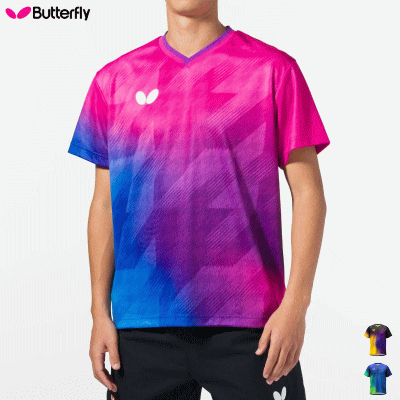 Butterfly バタフライ 卓球 ゲームシャツ セラシア シャツ メンズ レディース 男性用 女性用 46560【1枚までメール便OK】