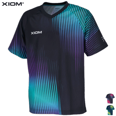 XIOM エクシオン 卓球 ウェア 半袖Tシャツ オースティン シャツ GAS00001【1枚までメール便OK】