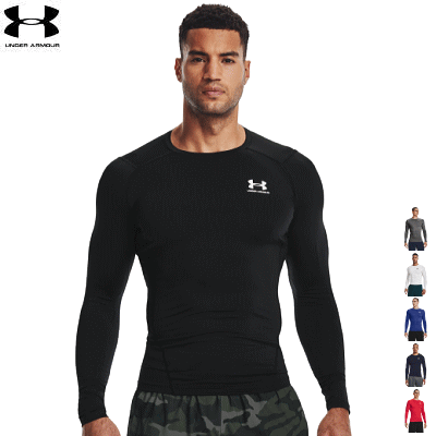 Rakuten - アンダーアーマー UNDER ARMOUR インナーウエア アンダーウェア 長袖 31UAヒートギアロングスリーブ メンズ 男性用 1361524 【1枚までメール便OK】