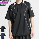 デサント DESCENTE バレーボール ピステ 半袖ピステ ユニセックス:男女兼用 DVB3322B【1枚までメール便OK!!】