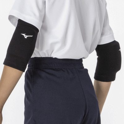 ミズノ MIZUNO バレーボール サポーター 肘サポーター パッド有 2個入り V2MYA401 ジュニア 子供用【1setまでメール便OK】