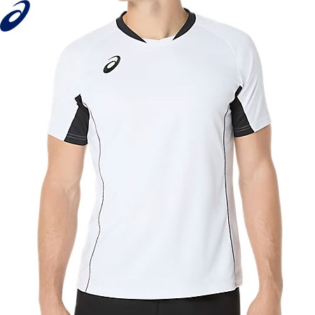 Rakuten - アシックス asics バレーボール 半袖シャツ ゲームプラシャツ 練習着 2053A218 ユニセックス 男女兼用【1枚までメール便OK】