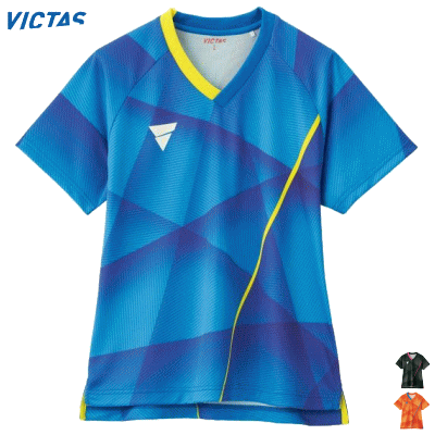 全品10%OFF！9/1 24h限定VICTAS ヴィクタス 卓球 ゲームシャツ