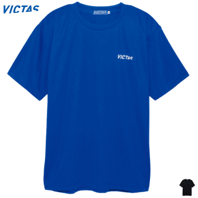 VICTAS ヴィクタス 卓球 半袖シャツ Tシャツ プラクティスシャツ 練習着 V-TS063 メンズ 男性用 レディース 女性用 033455【1枚までメール便OK】 1