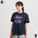 CONVERSE コンバース バスケットウェア Tシャツ 半袖シャツ 練習着 ガールズプリントTシャツ 女性用 レディース CB341353