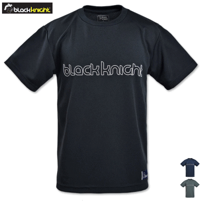 black knight ブラックナイト 半袖シャツ Tシャツ プラクティスシャツ 練習着 バドミントン メンズ レディース 男性用 女性用 T-2140【1枚までメール便OK】