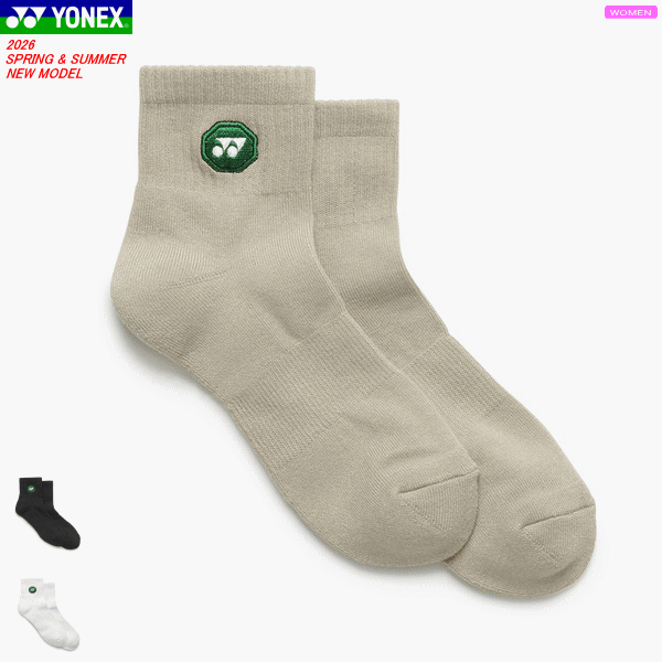 YONEX ヨネックス アンクルソックス 靴下 ソフトテニス バドミントン ソックス 29253Y [レディース：22～25cm]【3足までメール便OK】【2026SS】
