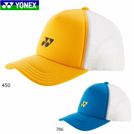 熱中症対策に！ YONEX ヨネックス ソフトテニス ウェア メッシュキャップ 帽子 熱中症対策［40007］[ユニセックス：男女兼用]