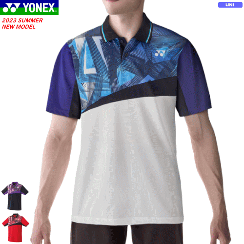 【2023チーム対象】YONEX ヨネックス ゲームシャツ ユニホーム 半袖ポロシャツ ソフトテニス バドミントン ウェア ベリークール搭載［10538］[ユニセックス：男女兼用]【1枚までメール便OK】