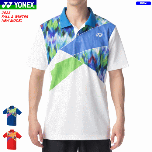 YONEX ヨネックス ゲームシャツ ユニホーム 半袖ポロシャツ ソフトテニス バドミントン ウェア ベリークール搭載 10542 [ユニセックス：男女兼用]【1枚までメール便OK】