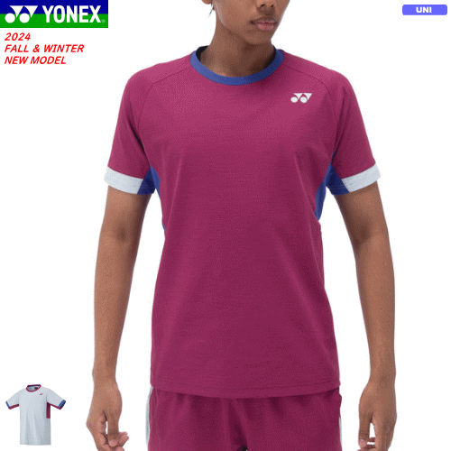 YONEX ヨネックス ゲームシャツ(フィットスタイル) ユニホーム 半袖シャツ ソフトテニス バドミントン ウェア ベリークール搭載 10563 [ユニセックス：男女兼用]【1枚までメール便OK】