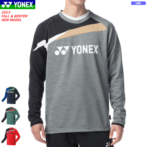 即日発送 30%OFF YONEX ヨネックス ライトトレーナー 長袖シャツ ソフトテニス バドミントン ウェア ヒートカプセル搭載 移動着 31051 [ユニセックス：男女兼用]あす楽 1