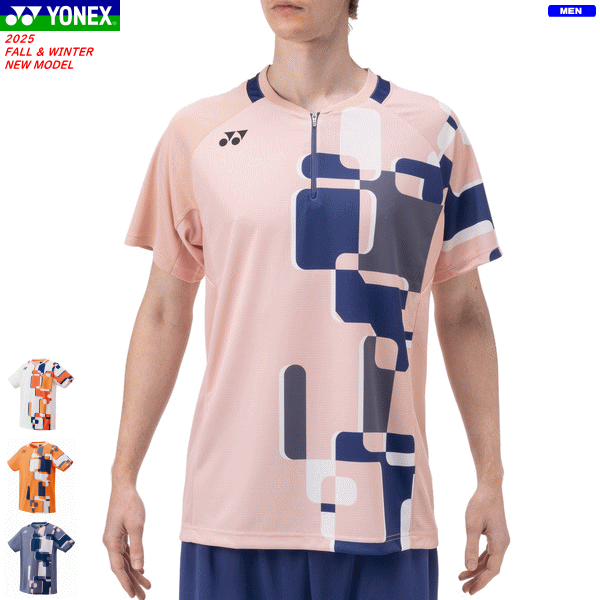 YONEX ヨネックス ゲームシャツ ユニホーム 半袖シャツ ソフトテニス バドミントン ウェア 10641 [メンズ：男性用]【1枚までメール便OK】