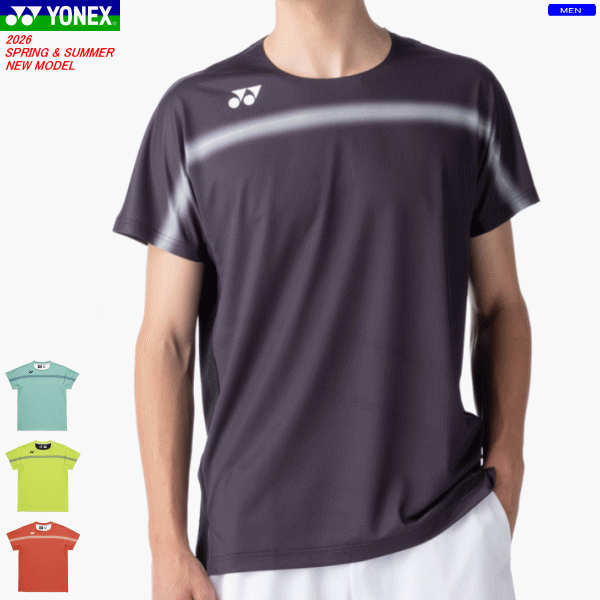 YONEX ヨネックス ゲームシャツ ユニホーム 半袖シャツ ソフトテニス バドミントン ウェア 10711 [メンズ：男性用]【1枚までメール便OK】