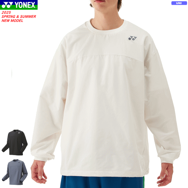 YONEX ヨネックス トレーナー 長袖シャツ ソフトテニス バドミントン ウェア 移動着 30105 [ユニセックス：男女兼用]