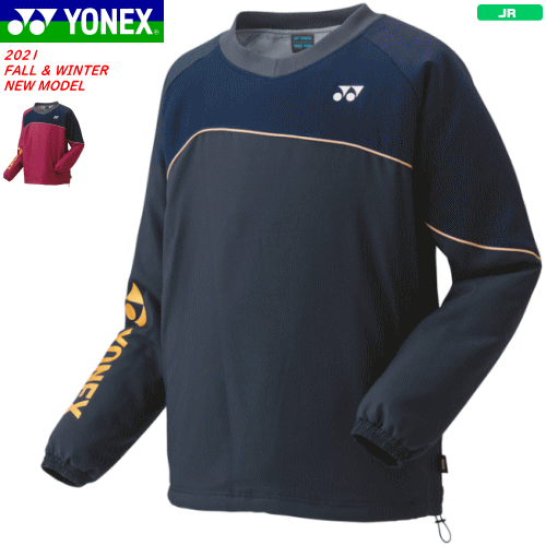YONEX ヨネックス ソフトテニス ウェア バドミントン ウェア 中綿Vブレーカー アウター 移動着 防寒着 ヒートカプセルダブル搭載 ［90068J］[ジュニア:子供用]
