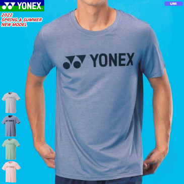 ★全品10%OFFクーポン配布中！9/4 20時〜4h限定★YONEX ヨネックス Tシャツ（フィットスタイル）半袖シャツ ソフトテニス バドミントン ウェア 練習着 着替え ベリークール搭載［16595］[ユニセックス：男女兼用]【1枚までメール便OK】