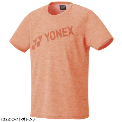 ★全品10%OFFクーポン配布中！9/4 20時〜4h限定★YONEX ヨネックス Tシャツ（フィットスタイル）半袖シャツ ソフトテニス バドミントン ウェア 練習着 着替え［16602］[ユニセックス：男女兼用]【1枚までメール便OK】