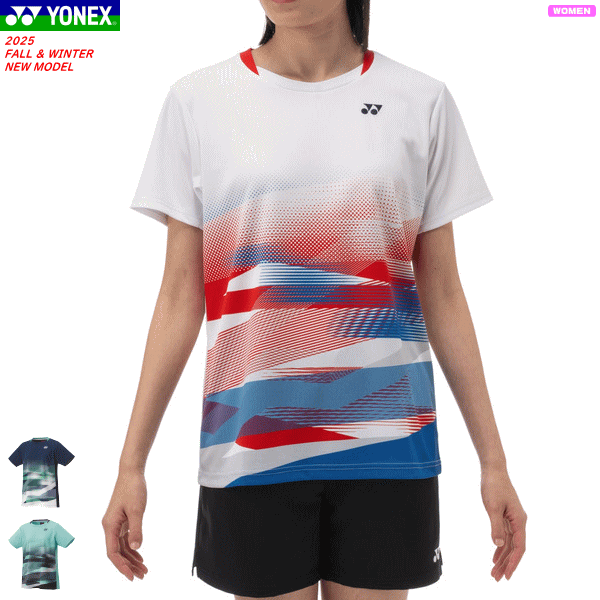 樂天商城 - YONEX ヨネックス ゲームシャツ ユニホーム 半袖シャツ ソフトテニス バドミントン ウェア 20891 [レディース：女性用]【1枚までメール便OK】