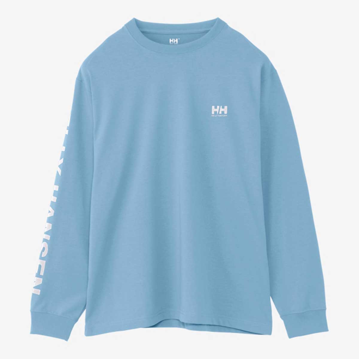 ヘリーハンセン Tシャツ メンズ ヘリーハンセン HELLY HANSEN アウトドア カジュアル ウェア 長袖 Tシャツ ロンT ロング スリーブ レター ティー HH32380-PB メンズ レディース ユニセックス 24SS 春夏