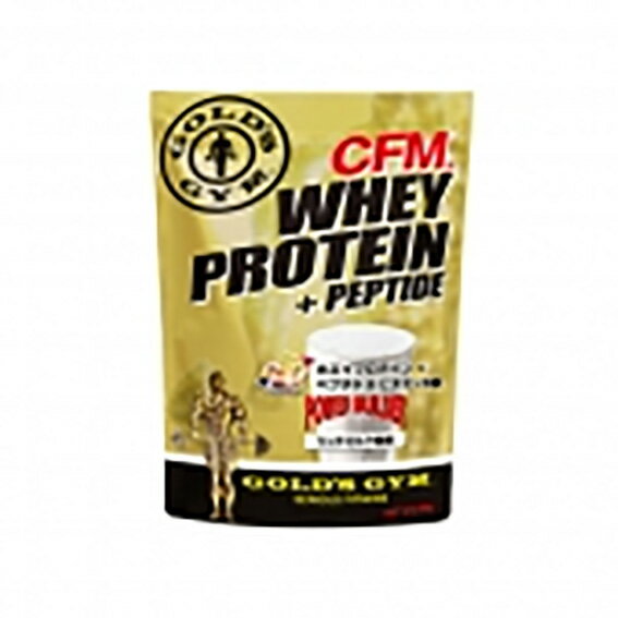 ゴールドジム サプリメント GGP CFMホエイプロテイン900g リッチミルク F3300 GOLD'S GYM