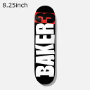 【楽天スーパーSALE期間中P10倍★9/4 20:00〜9/11 1:59まで】ベイカー BAKER スケボー スケートボード デッキ 板 Baker 3 D...