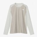 ザ・ノース・フェイス THE NORTH FACE ランニング トレーニング ウェア 長袖 Tシャツ ロンT ロング スリーブ ハイブリッド GTD メランジ クルー L/S HYB GTD ML CR NTW62577-GS レディース 女性 25FW 秋冬
