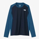 ザ・ノース・フェイス THE NORTH FACE ランニング トレーニング ウェア 長袖 Tシャツ ロンT ロング スリーブ ハイブリッド GTD メランジ クルー L/S HYB GTD ML CR NTW62577-OB レディース 女性 25FW 秋冬