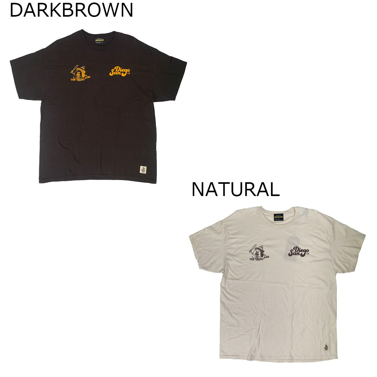 ジャンクソン JHANKSON ベースボール 野球 ソフトボール ウェア 半袖 Tシャツ San Diego S/S Tシャツ 24043 メンズ 男性 25SP 春夏