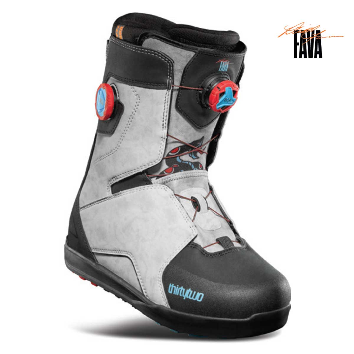 【BLACK FRIDAY期間中P5倍★11/20 20:00～11/27 1:59まで】サーティーツー THIRTY TWO 32 スノボー スノボ スノーボード ブーツ LASHED DOUBLE BOA FAVA T26BTMLDC メンズ 男性 25-26