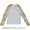 r{ BILLABONG T[tB T[t bVK[h UVJbg ySURF CAPSULEz PEACEFUL PALMS RAGLAN LS RASH BE013151 fB[X  24SP t