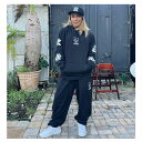 ルーカ RVCA ウェア ボトムス スウエットパンツ ロング パンツ 長ズボン RVCA x KRAZY BEE ルーカ x クレイジービー PANTS BE041P02 メンズ レディース ユニセックス 24SP 春夏 サーフィン サーフ 黒 格闘技