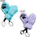 レセーダ RESEEDA スノボー スノボ スノー グローブ ANIMAL MITTEN REA56100 ジュニア キッズ 子ども 男の子 女の子 23-24