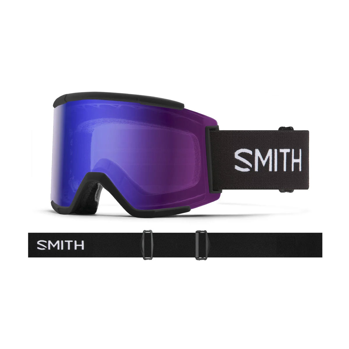スミス SMITH スノボー スノボ スノーボード ゴーグル SQUAD XL Black 010274121 メンズ レディース ユニセックス 23-24