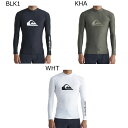 【お買い物マラソン期間中P5倍★5/9 20:00〜5/16 1:59まで】【SALE】クイックシルバー Quiksilver サーフィン サーフ ラッシュガー...